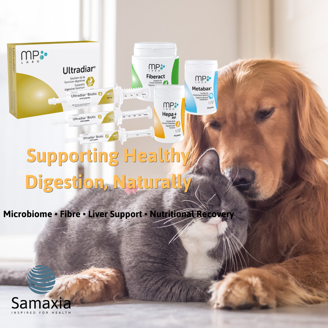 Samaxia Digestive and Nutritional Support Range for Dogs and Cats