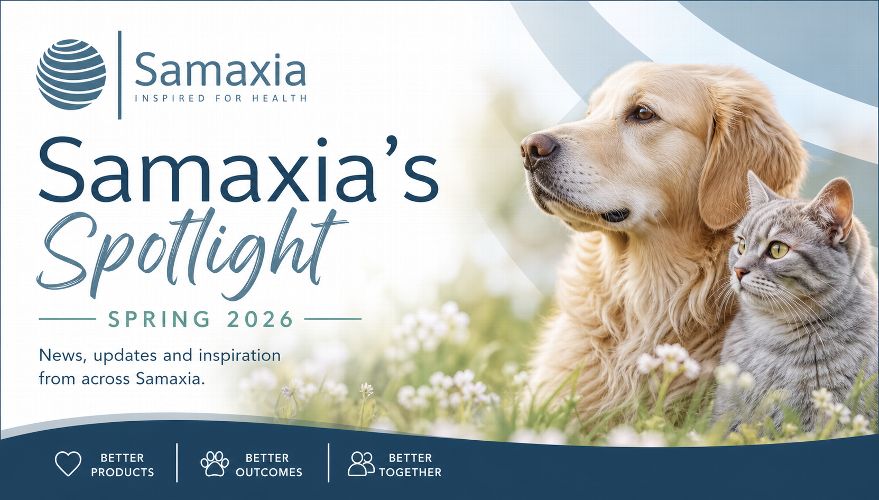Spring 2026: New Vet Products, Partnerships & Clinical Insights Samaxia’s Spring 2026 update brings together new veterinary product launches, clinical insights, and expanding UK partnerships. From the latest MP Labo additions with MWI to evidence-led dermatology and practical solutions for everyday practice, discover what’s new and what’s coming next.